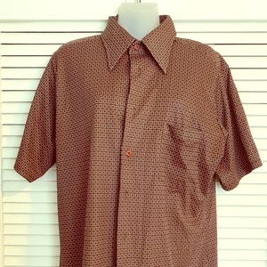 Vintage Brown Button Up.